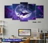 5 part   wall canvas code: C41