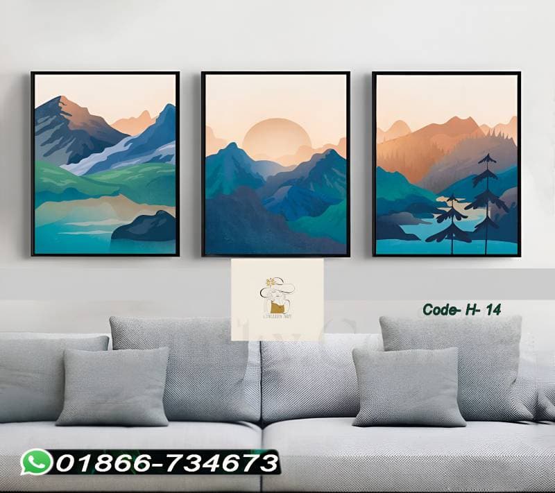 3D কাচের ফ্রেম কম্বো H14