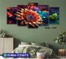 5 part   wall canvas code: C47