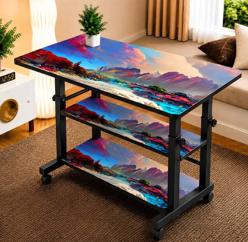 multipurpose laptop and reading table ( All art )