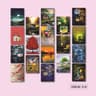 18 part wall canvas D10