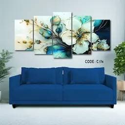 5 part   wall canvas code: C174