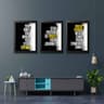 Set of 3 motivational Quotes wall Frames