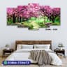 5 part   wall canvas code: C26