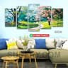 5 part   wall canvas code: C145