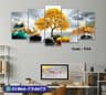5 part   wall canvas code: C56