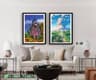 premium glass wallmate frame  S-