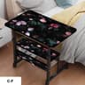 Double Layer Height Adjustable Table - Sticker-CF