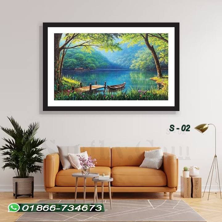 premium glass wallmate frame  s02