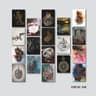 18 part wall canvas D09