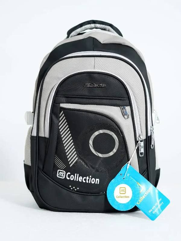 Collection brand Waterproof School Bag(Black)