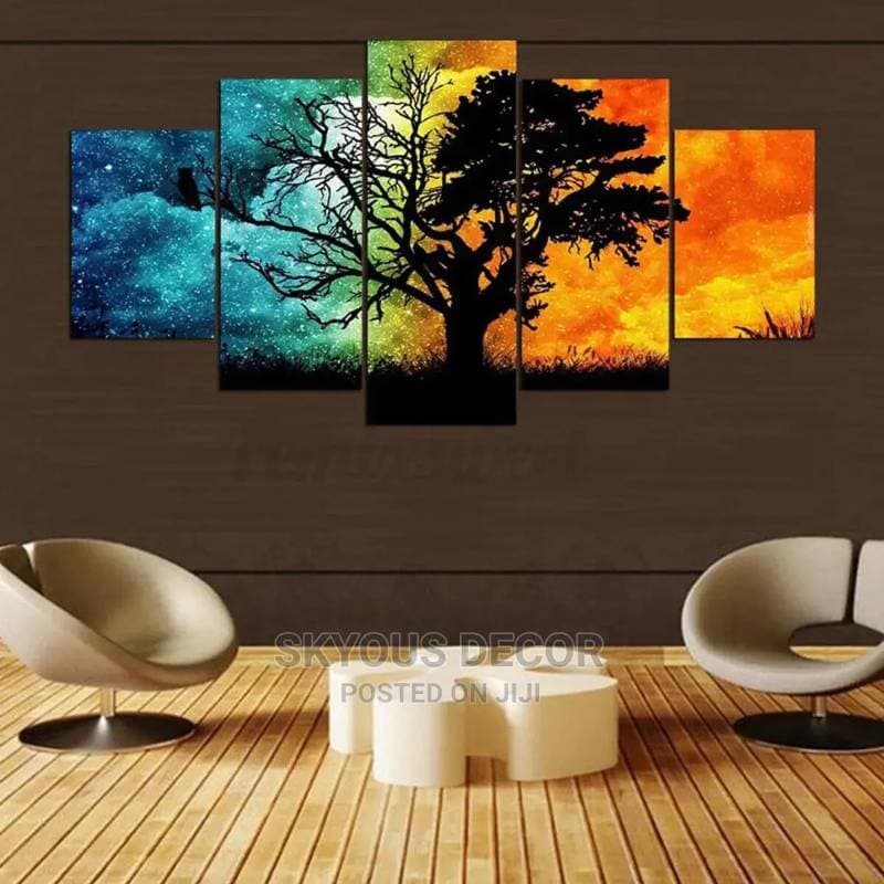 5 part   wall canvas code: C175
