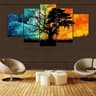 5 part   wall canvas code: C175