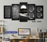5 part   wall canvas code: C100