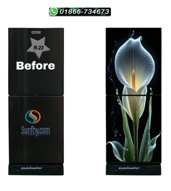 Sparkling lamination যুক্ত ফ্রিজ স্টিকার