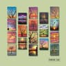18 part wall canvas D04