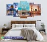 5 part wall canvas code: C178