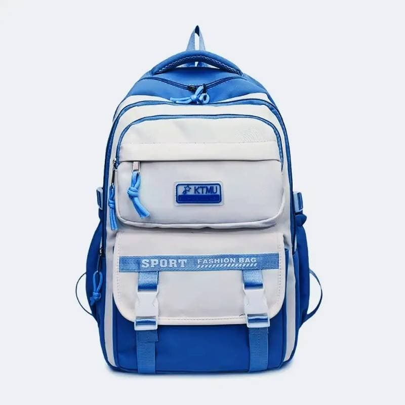 waterproof school bag(blue) version 02