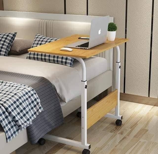 Adjustable And Moveable Table (wooden  ) single layer 