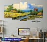 5 part   wall canvas code: C77