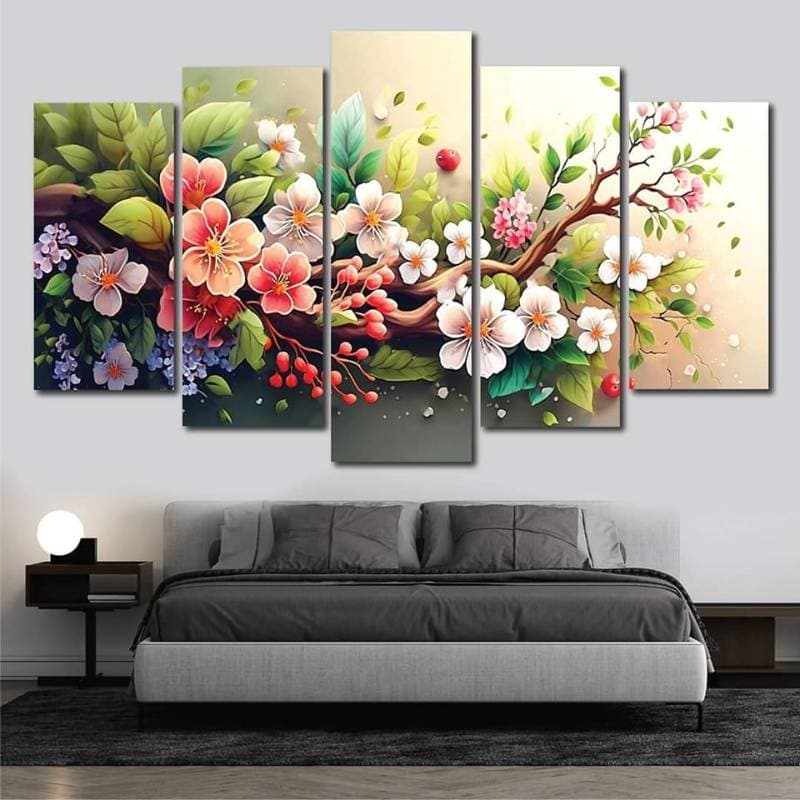 5 part   wall canvas code: C106