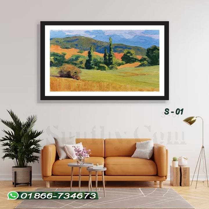 premium glass wallmate frame  S-01