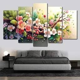 5 part   wall canvas code: C106