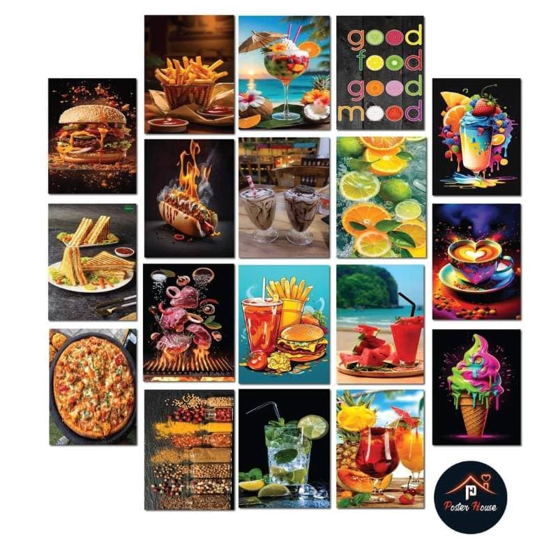 18 part wall canvas D26