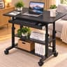Premium  Multipurpose Laptop & Reading Table with drawer (black )