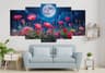 5 part   wall canvas code: C210
