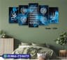 5 part   wall canvas code: C24