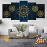 5 part   wall canvas code: C201