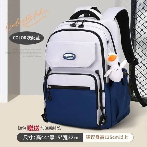 Stain-Resistant waterproof school bag(Blue)