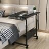 Adjustable And Moveable Table ( black ) single layer