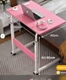 Adjustable And Moveable Table black