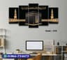 5 part   wall canvas code: C15