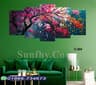 5 part   wall canvas code: C204