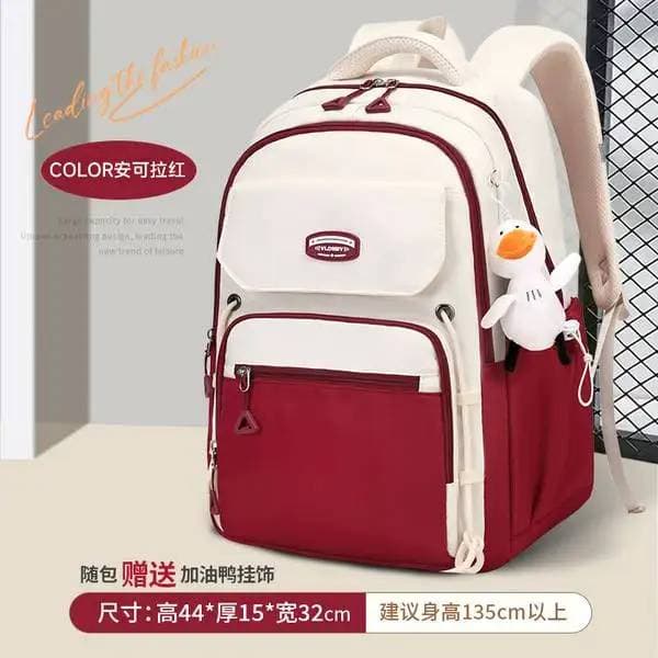 Stain-Resistant waterproof school bag(Merun)