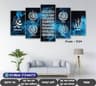 5 part   wall canvas code: C24