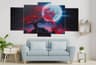 5 part   wall canvas code: C211