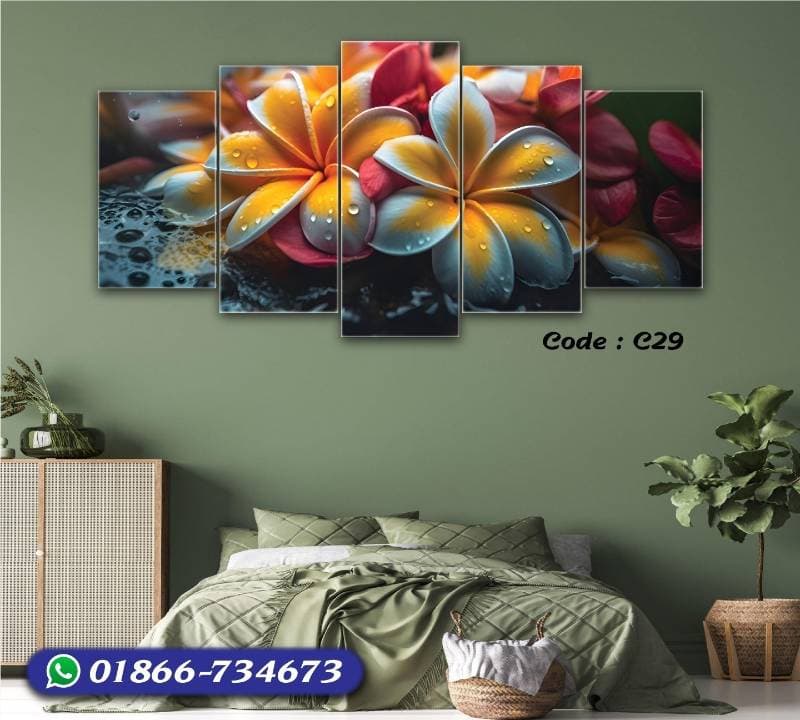 5 part   wall canvas code: c29