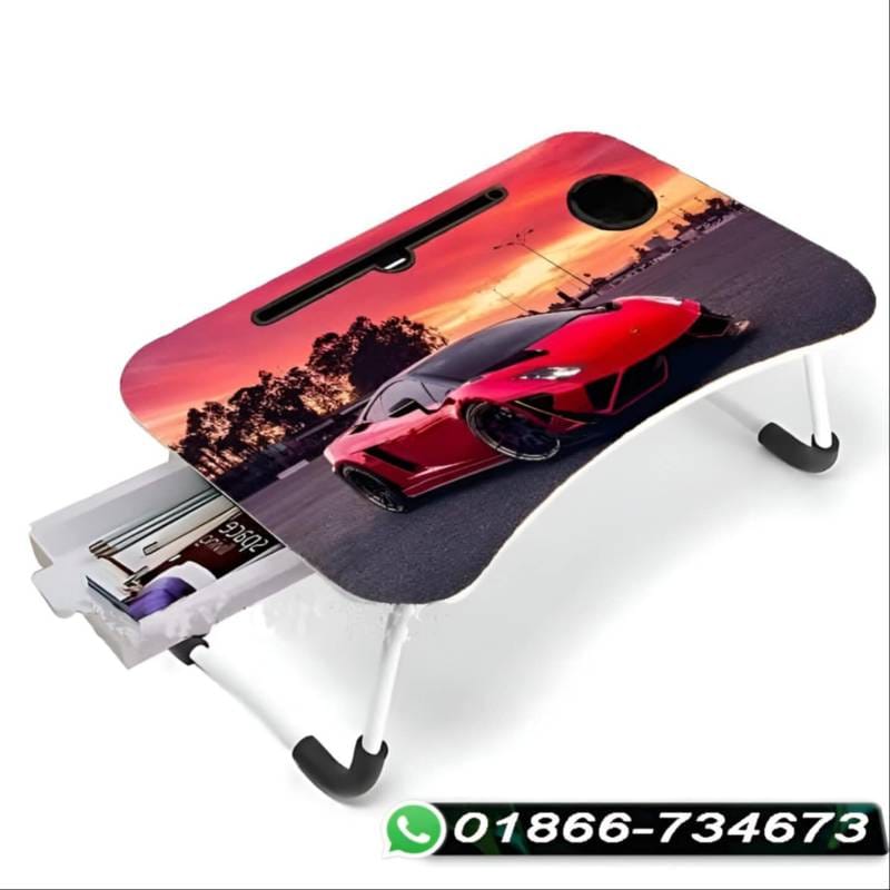 3D ল্যাপটপ টেবিল ডয়ার সহ ( CAR )