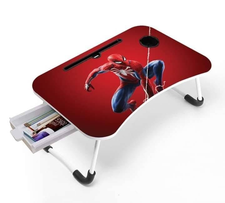 3D ল্যাপটপ টেবিল ডয়ার সহ ( RED SPIDERMAN )---- 