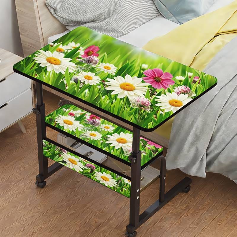 Double Layer Height Adjustable Table - Sticker-CP