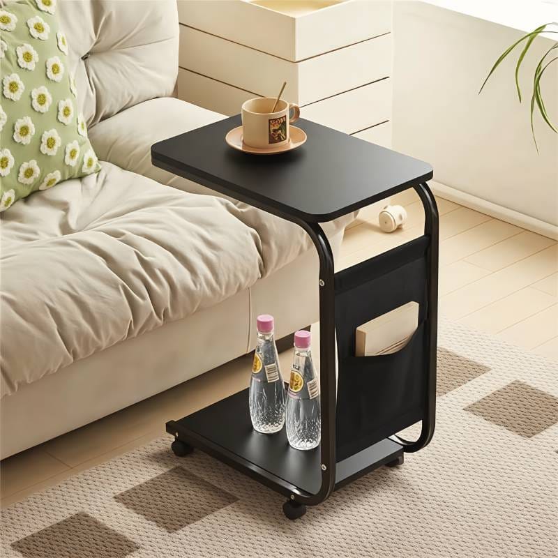 Moveable Side Table black 