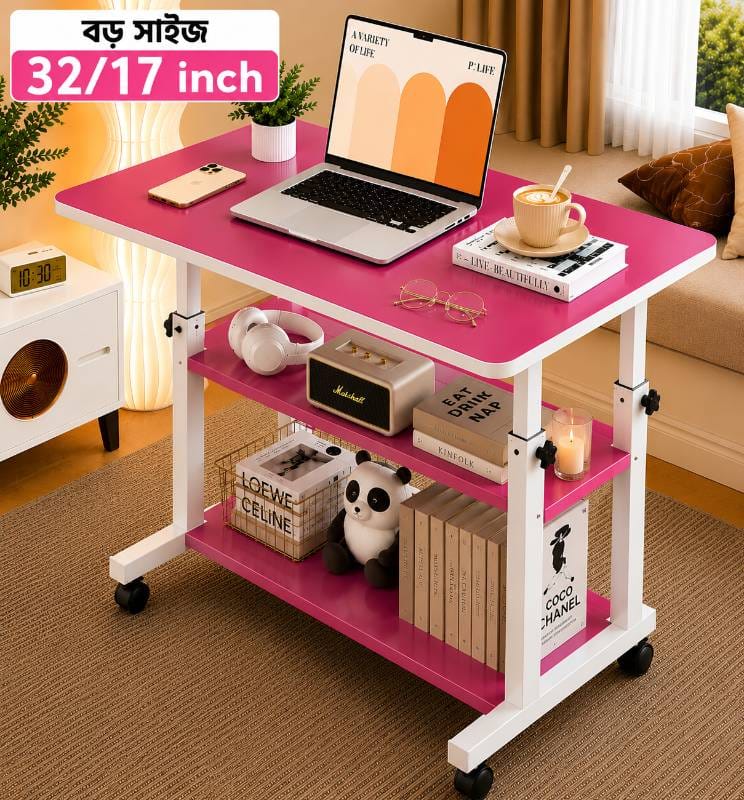  multipurpose laptop and reading table (parple  )