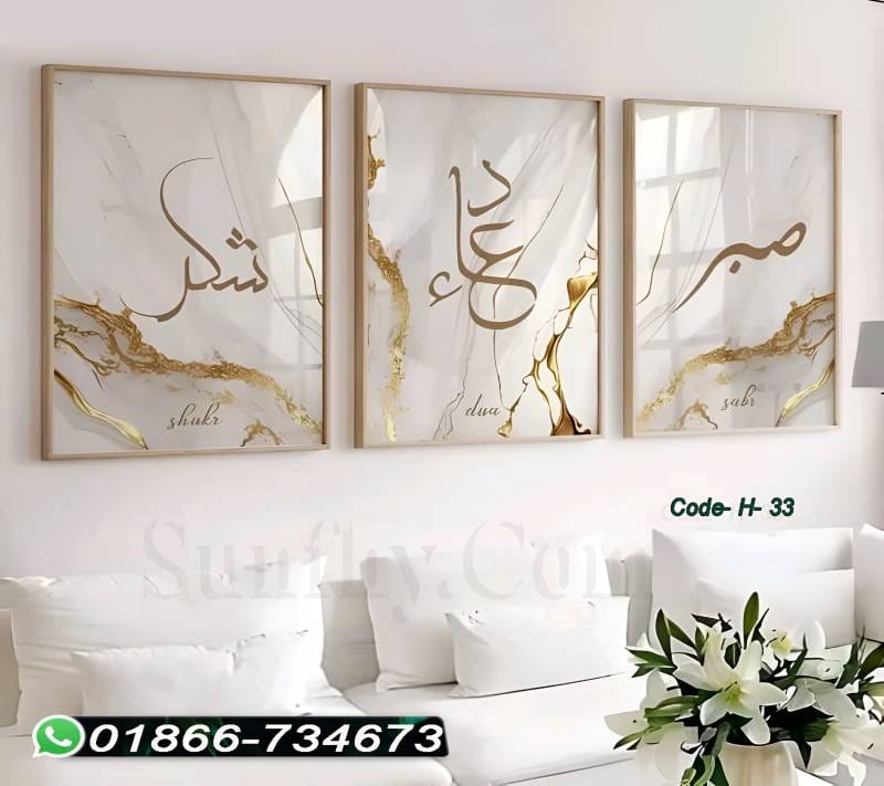 3D কাচের ফ্রেম কম্বো H33